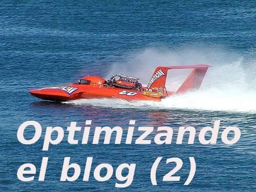 Optimizando el blog (2)