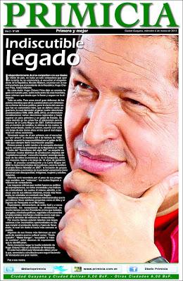La muerte de Chávez en la prensa internacional