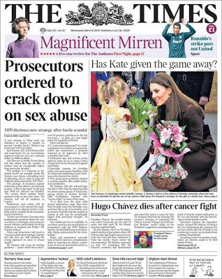 La muerte de Chávez en la prensa internacional