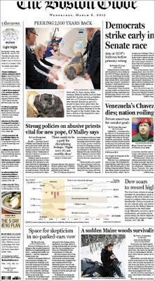 La muerte de Chávez en la prensa internacional