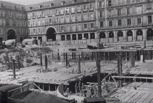 Plaza Mayor de Madrid en 1968