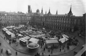 Plaza Mayor en 1956