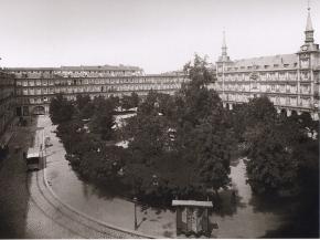 Plaza Mayor en 1895