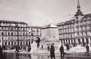 Plaza Mayor de Madrid en 1939