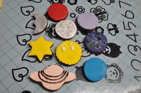 Galletas Decoradas De Los Planetas