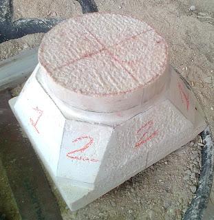 BASA Y CAPITEL MOLDURADO