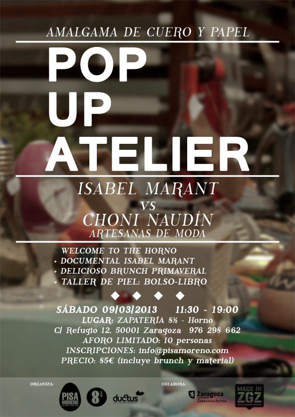Pop Up ATELIER!
