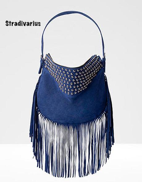 Bolsos con flecos ¿Si o no? bolso-azul-tachas-stradivarius