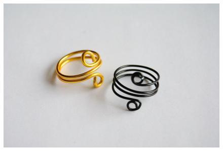 Diy anillos alambre!!!
