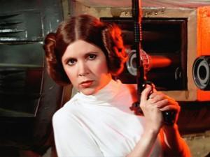 Carrie Fisher será Leia