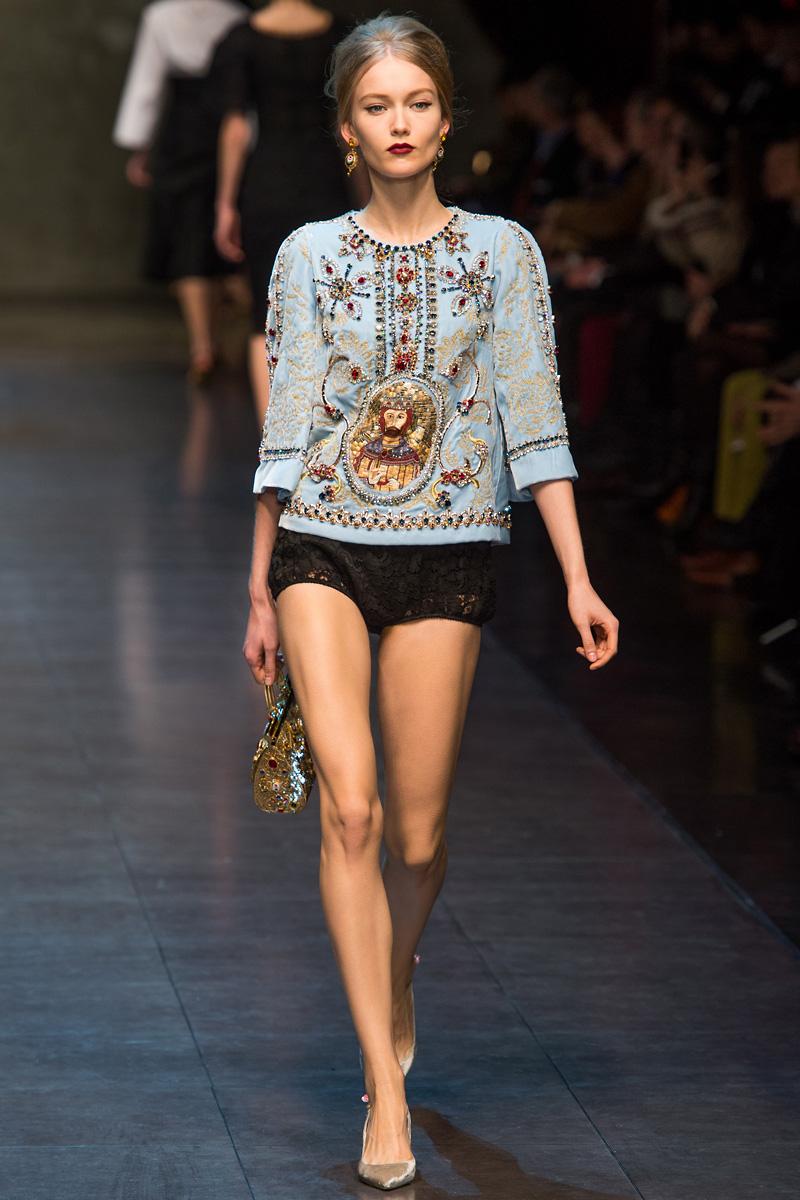 DOLCE AND GABBANA  SPRING 2013. Imposibles de superar ..