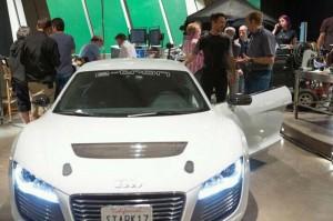 Audi R8 e-tron en Iron Man 3