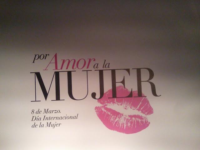 POR AMOR A LA MUJER!