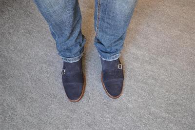 Review Monkstrap Azules de Massimo Dutti.