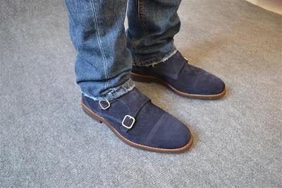 Review Monkstrap Azules de Massimo Dutti.