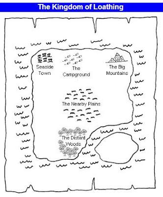 Kingdom of Loathing: humor masivo estilo paint