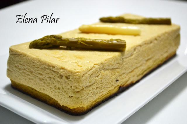 Pastel dúo de Espárragos y ¡¡¡mi tercer premio!!!