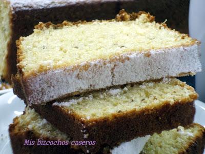 Bizcocho de anís y limón