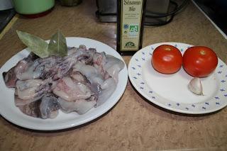 Chipirón con aceite de sesamo Chipirón con aceite de sesamo