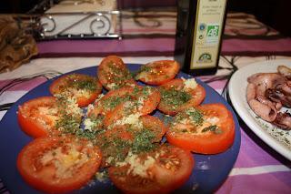 Chipirón con aceite de sesamo Chipirón con aceite de sesamo