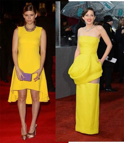 ss13 amarillo alfombra roja Tendencias de la temporada: amarillo