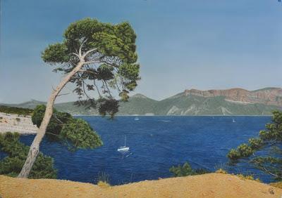 Exposición de pintura al pastel