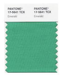 Pantone 2013: Hoy, esmeralda