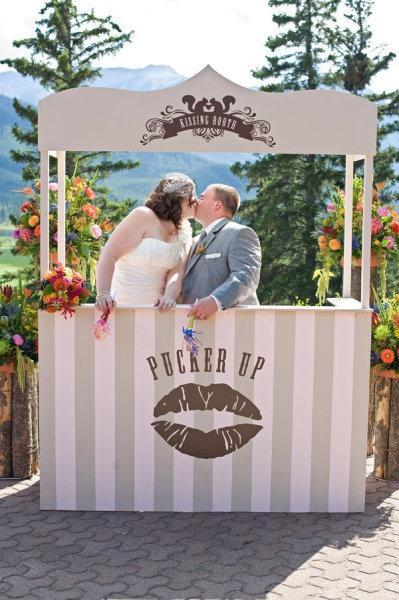 ¡Pon un Kissing Booth en tu boda!
