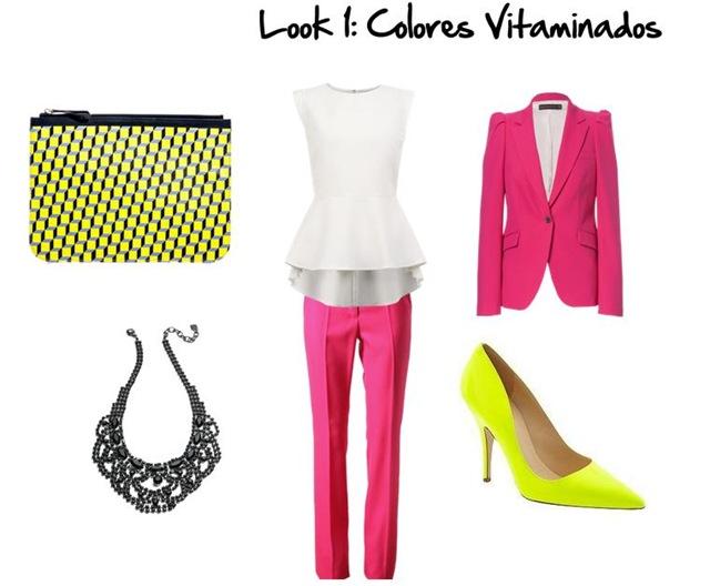 Look 1. Colores Vitaminados