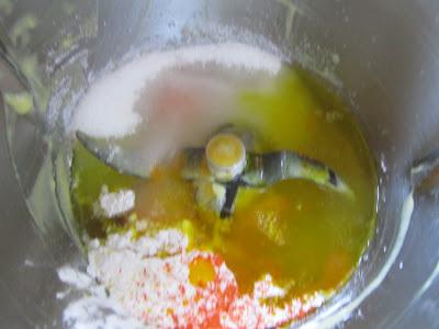 Tarta de crema de San José y yema