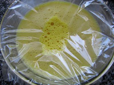 Tarta de crema de San José y yema