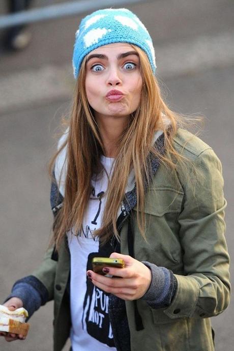 el estilo de cara delevingne