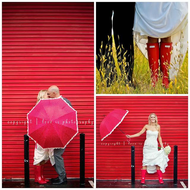 INSPIRATION WEDDING: CON BOTAS DE AGUA Y A LO LOCO