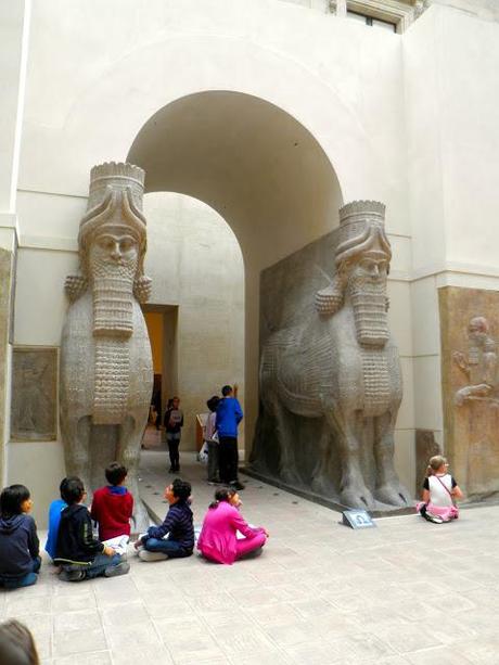 París en Octubre. Esculturas en el Louvre