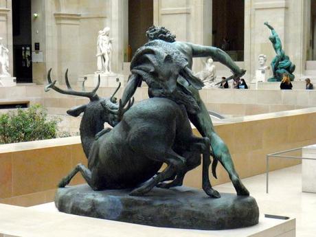 París en Octubre. Esculturas en el Louvre