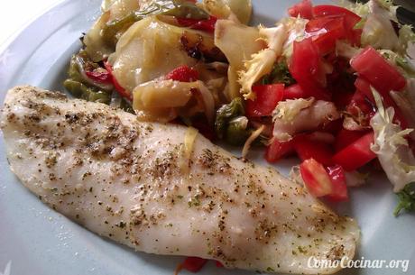 Panga al horno con patatas panaderas 12