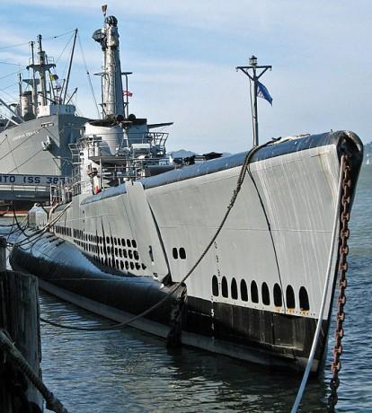 540px Pampanito submarine San Francisco 414x460 Visita al Submarino USS Pampanito