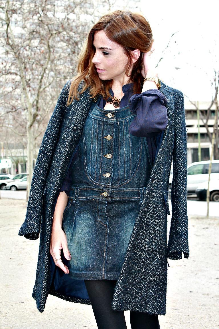 falda-peto con mocasin