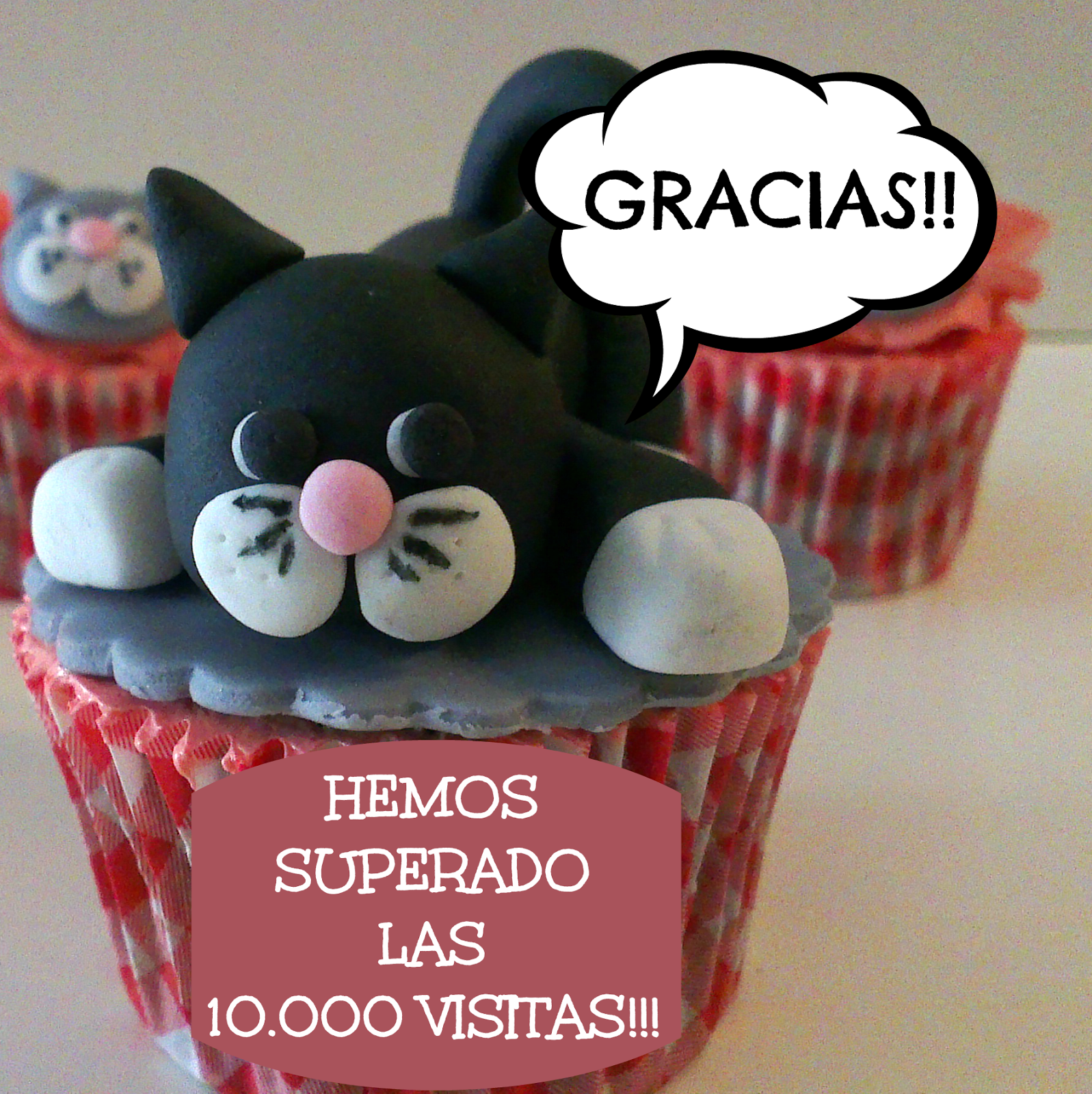 ♥ CUPCAKES DE CHOCOLATE CON CHURROS!! Nº 16 DEL RETO!!