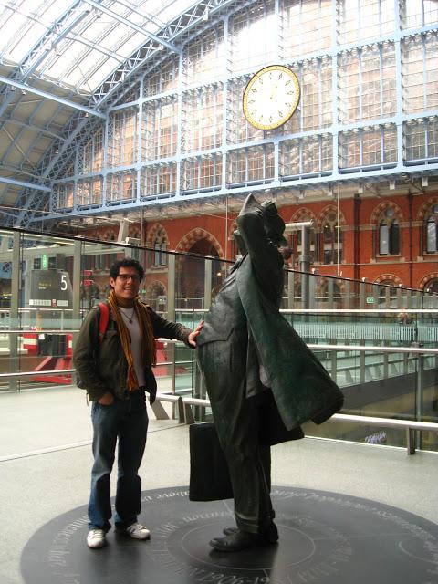 Estación de tren de St. Pancras : las ceremonias del adiós