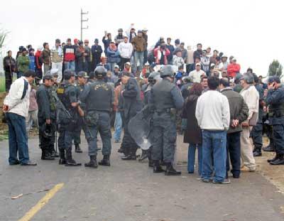 AZUCAREROS DE ANDAHUASI SE ATRINCHERAN...