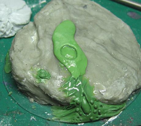 James Wappel Miniature Painting: It's pure chaos!  Strange rocks...