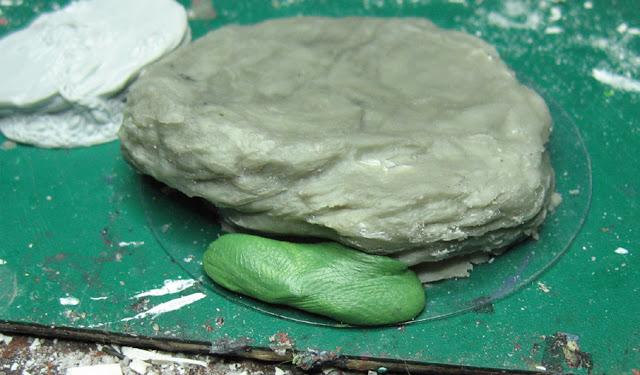 James Wappel Miniature Painting: It's pure chaos!  Strange rocks...