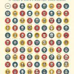 Póster minimalista Los Vengadores