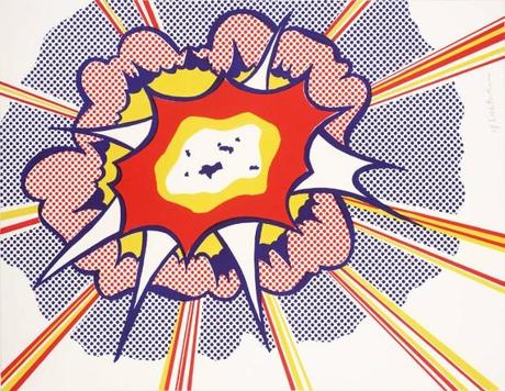 Explosion 1965-6 by Roy Lichtenstein 1923-1997 Explosion 1965-6 by Roy Lichtenstein 1923-1997