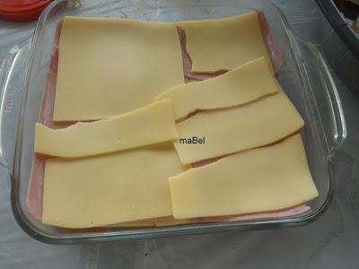 Lasañas con pencas de acelga