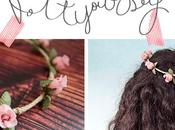 Cómo hacer corona flores