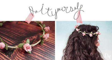 cómo hacer una corona de flores manualidad corona flores Cómo hacer una corona de flores