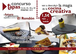 III Concurso Interno de Cocina El Rondón