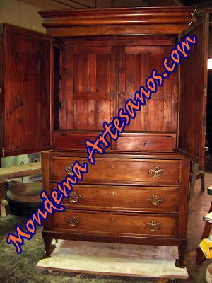 Restauracion de mueble-ropero